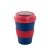 Customisable Cana termos, lid, 300 ml, ø93×130 mm, 20FEB8625, Plastic, Rosu
