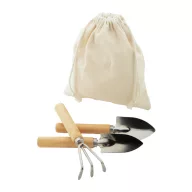   Set gradinarit 3 piese, 2402E18626, Everestus, 170x195 mm, Otel, Lemn, Natur
