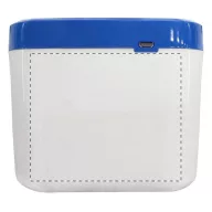   Suport pixuri cu hub usb, 95×95×70 mm, Everestus, 20FEB3442, Plastic, Albastru, Alb