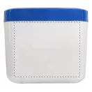 Suport pixuri cu hub usb, 95×95×70 mm, Everestus, 20FEB3442, Plastic, Albastru, Alb