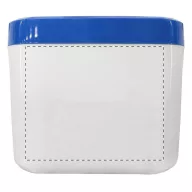   Suport pixuri cu hub usb, 95×95×70 mm, Everestus, 20FEB3442, Plastic, Albastru, Alb