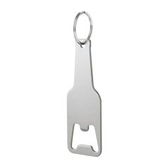   Breloc cu desfacator, 2502E15099, Everestus, 30 x 89 x 2 mm, Aluminiu, Argintiu