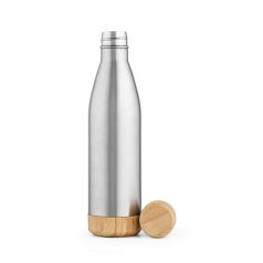   Sticla de apa 750 ml, 2407E20289, Aodaci, ø8x30 cm, Otel, Argintiu