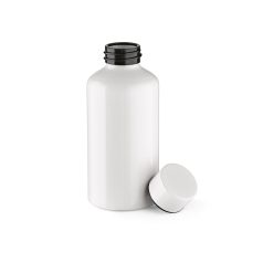   Sticla de apa 540 ml, 2407E20307, Aodaci, ø7.3x16.4 cm, Aluminiu, Alb
