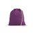 Saculet cu snur 2407E20817, Aodaci, 37x41 cm, Bumbac, Violet