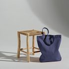 Sacosa 2407E20835, Aodaci, 38x40x8 cm, Bumbac, Albastru navy