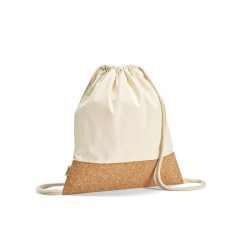 Saculet cu snur 2407E20904, Aodaci, 37x41 cm, Bumbac, Natur