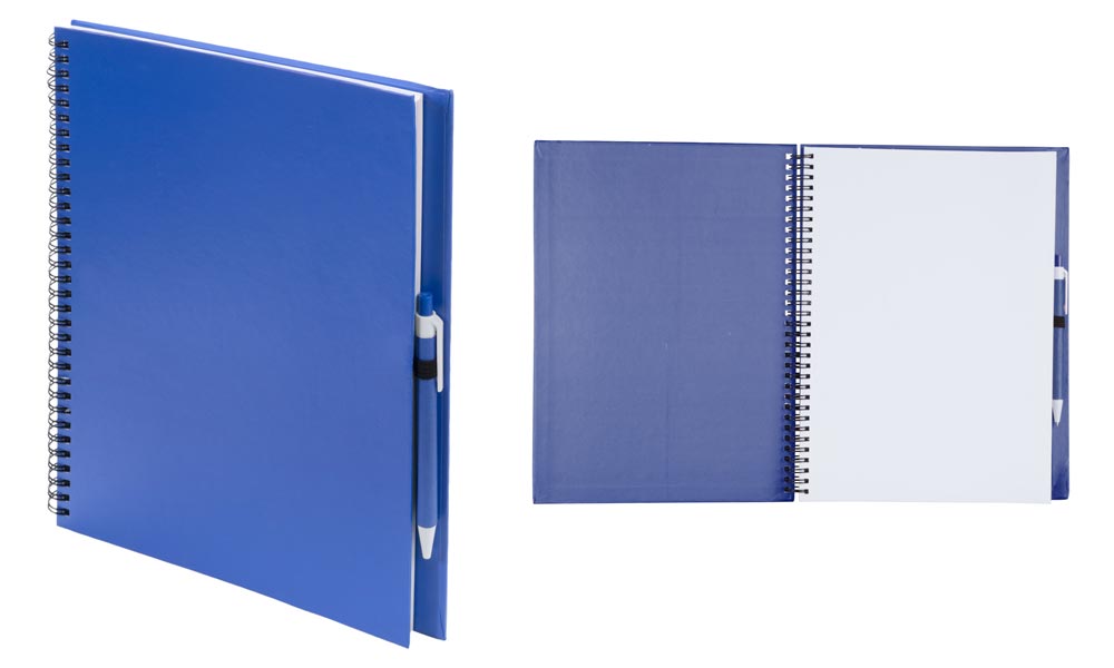 agenda cu pix everestus model 006 albastru
