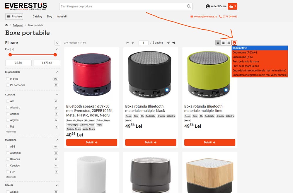 ordonare-produse-lista-everestus