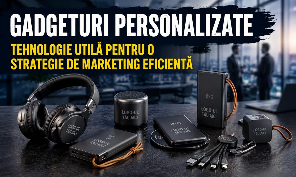 Cum integrezi gadgeturile personalizate într-o strategie modernă de marketing B2B